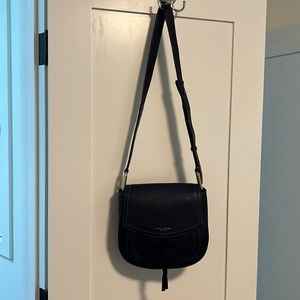Marc Jacobs Navy Leather Maverick Crossbody Bag- Gently Used